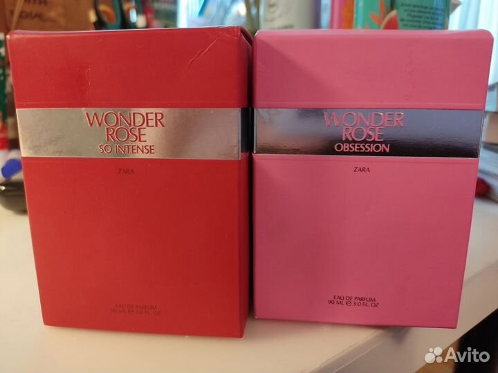 Туалетная вода новая wonder rose Zara