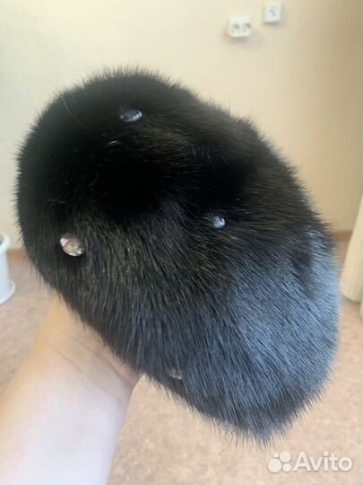 Берет норковый