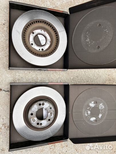 Тормозные диски kia optima 4 оригинал