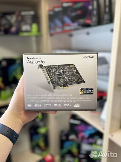 Новык звуковые карты creative audigy RX