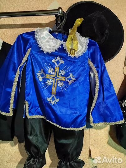 Детский костюм мушкетёра