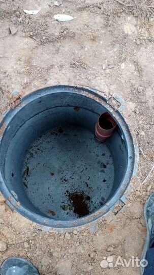 Септик из бетона колец под ключ