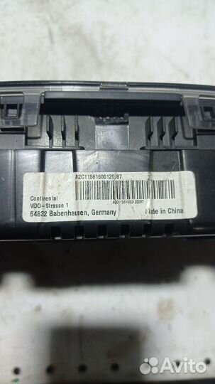 Панель приборов VW Поло седан 11-20, АКПП