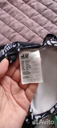 Купальники для девочки 98-104