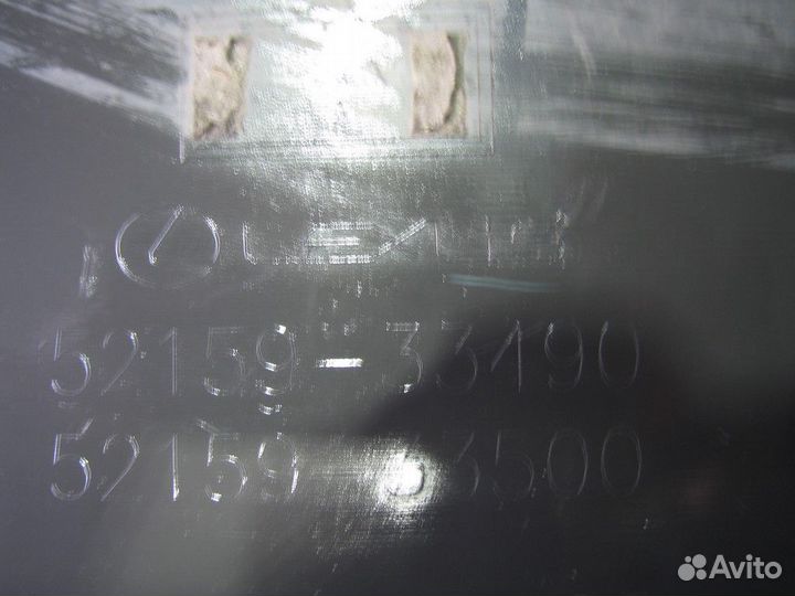 Lexus ES 6 бампер задний 2018+