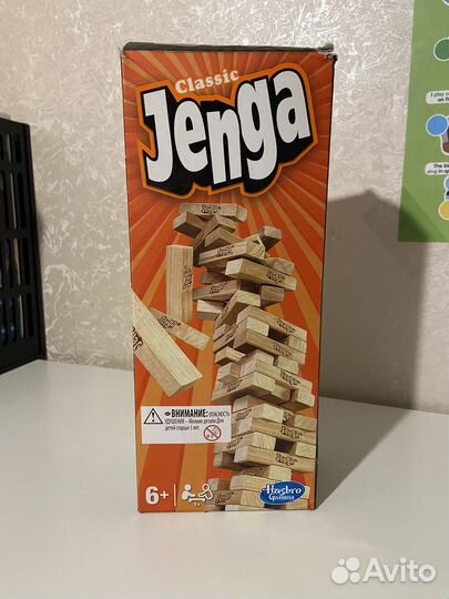 Настольные игры Jenga hasbro