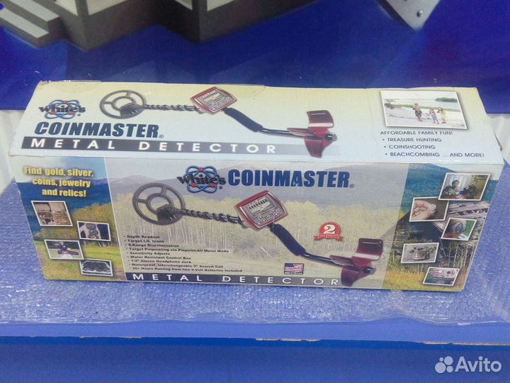 Металлоискатель whites коин мастер
