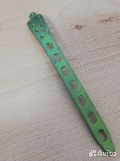 Титановая пластина медицинская Европа для пр. б\б