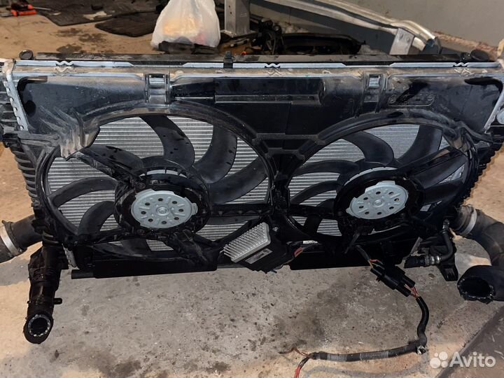 Кассета радиаторов Audi a4 b8 2007-2012, 1.8т