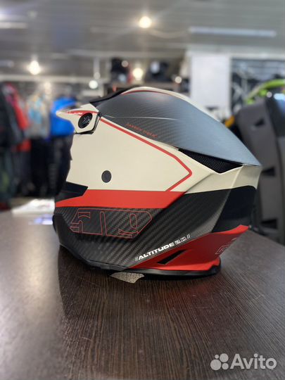 Шлем 509 Altitude 2.0 Carbon 3K Hi Flow(Racing Red