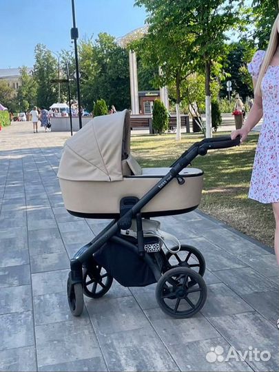 Коляска 2 в 1 roan bass next экокожа