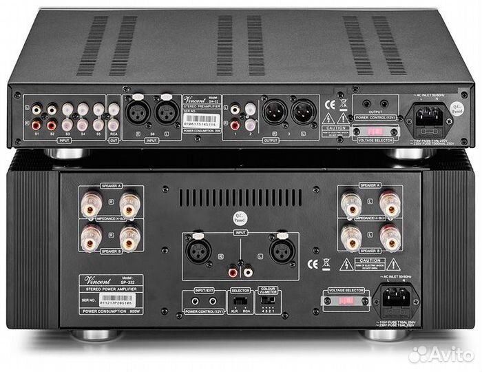 Усилитель мощности Vincent SP-332 BL