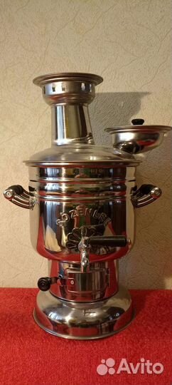 Самовар на дровах новый