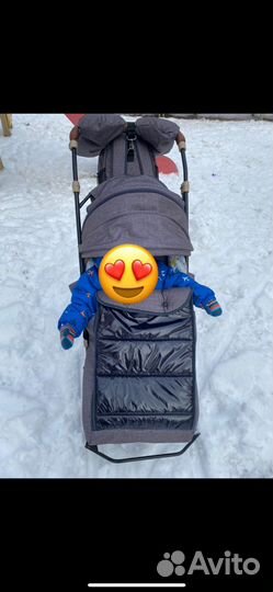 Коляска санки