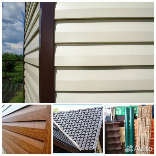 Сайдинг Корабельная доска. Металочерепица