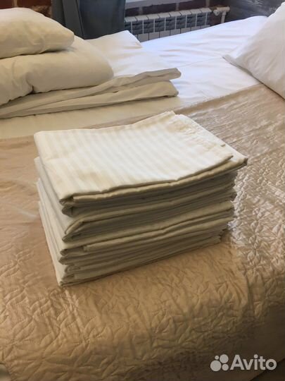Простыни страйп сатин