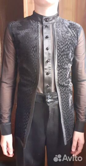 Рубашка латина на стройного Ю1