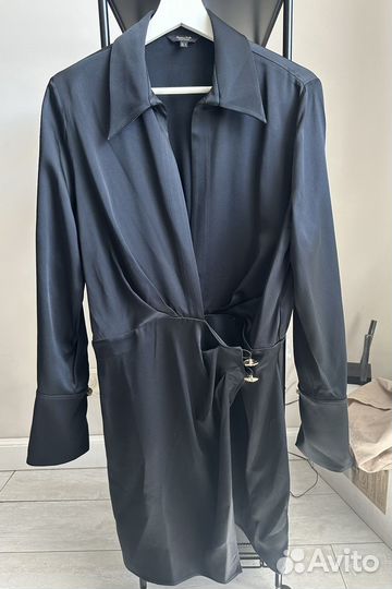 Massimo dutti платье черное