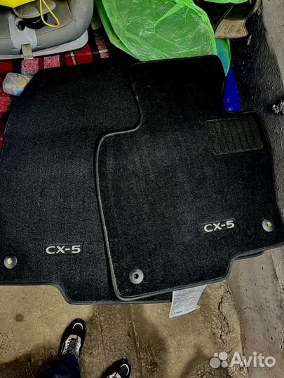 Оригинальные коврики mazda cx 5 2020г.в