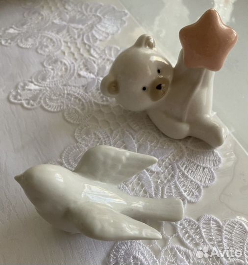Фарфоровые фигурки. Слоники