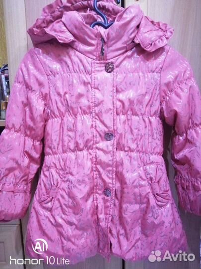 Куртка на весну для девочки 110