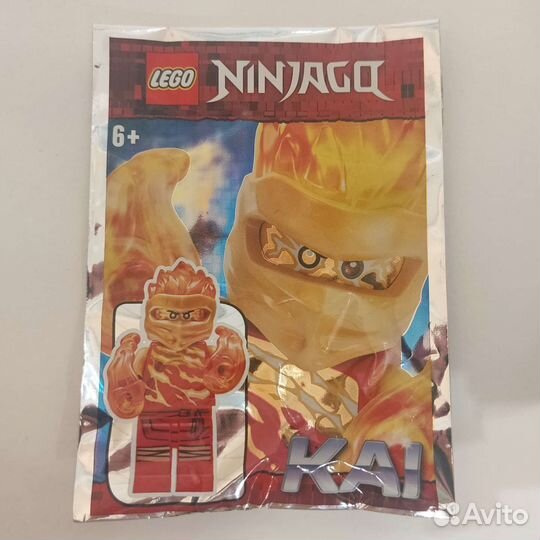 Запечатанная минифинурка Lego Ninjago Кай ZC