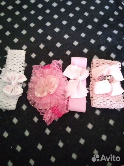 Повязки на голову для малышки