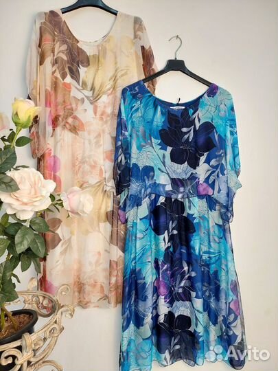 Платье шёлк J-cleir Италия