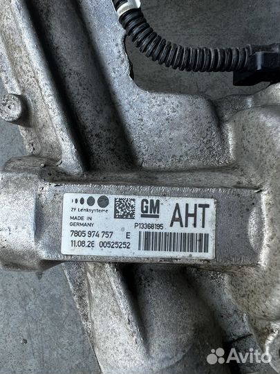 Рулевая рейка Opel Astra J