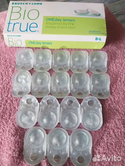 Линзы контактные однодневные -8,5;