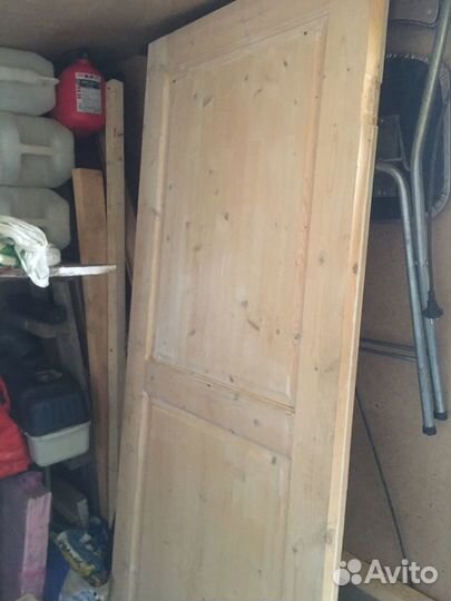 Дверь сосна бу