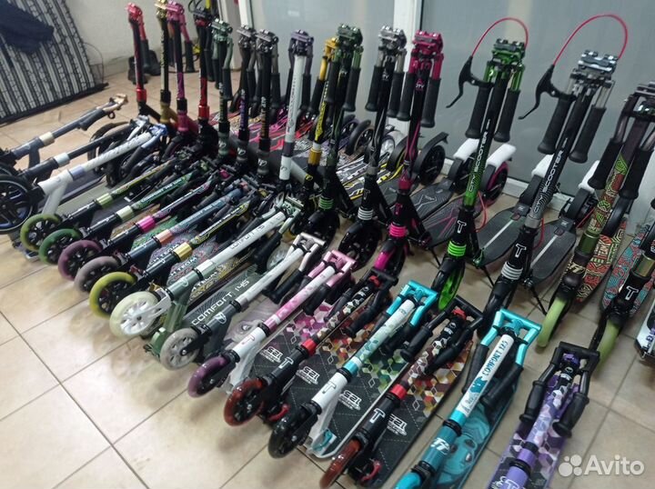 Самокат TT Новый городской взрослый детский