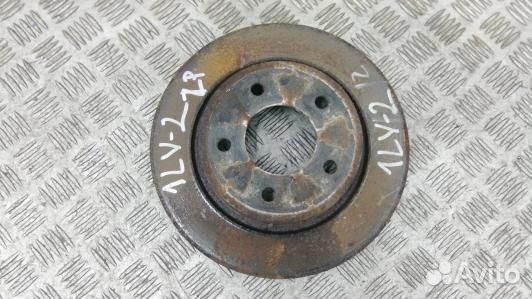 Диск тормозной задний mazda 3 2 (1LV02LR02)