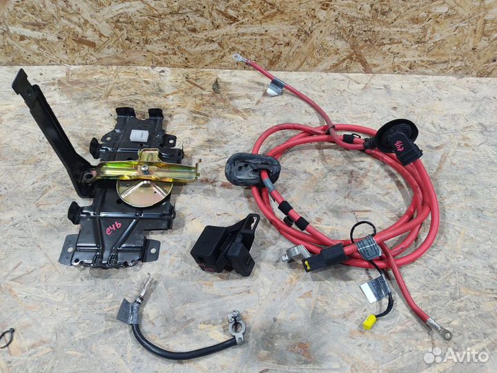 Комплект переноса аккумулятора в багажник BMW E46