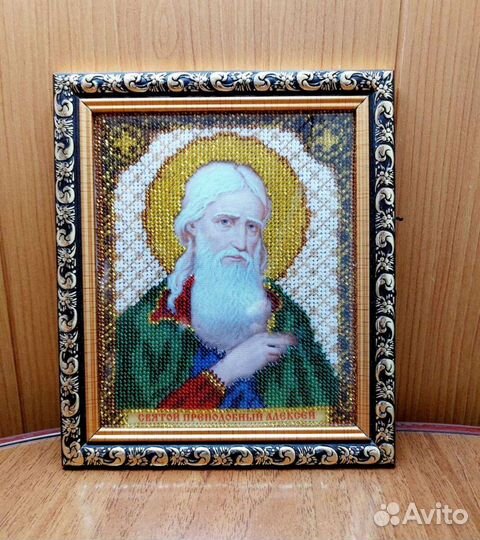 Иконы вышитые чешским бисером