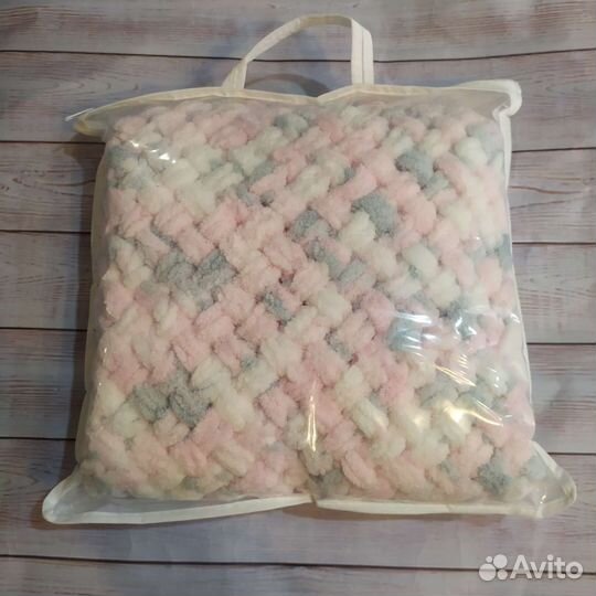 Плюшевый плед на выписку