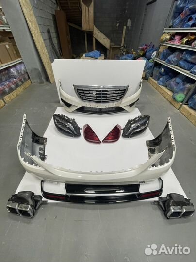 Оригинальный обвес mercedec W222 AMG 63