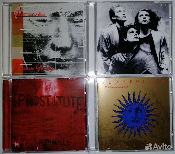 Группа Alphaville, сд диски, CD