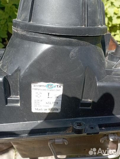 Фара левая ваз 2107-2105