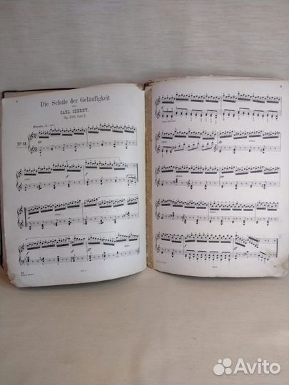 Ноты старинные Карл Черни