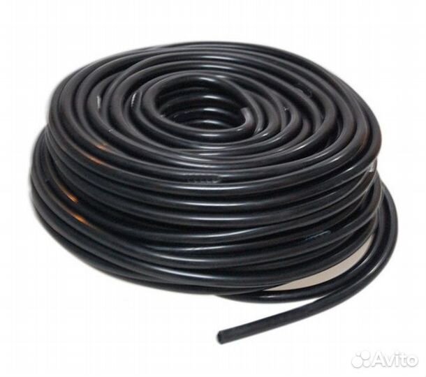 Шланг вакуумный силиконовый черный 5*10мм