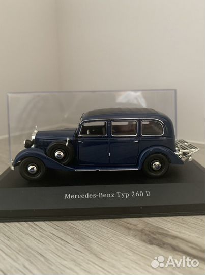 Mercedes-Benz Type 260D Blue (масштаб 1:43)