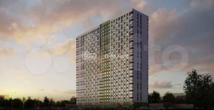 Квартира-студия, 24,1 м², 25/27 эт.