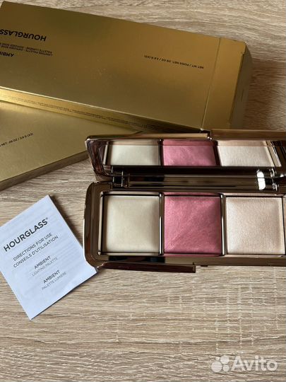 Hourglass Ambient Lighting Palette Diffused Rose