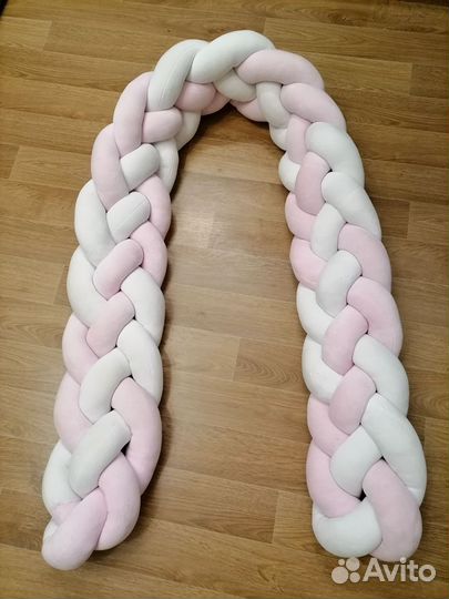 Подушка-бортик в детскую кровать или декоративная