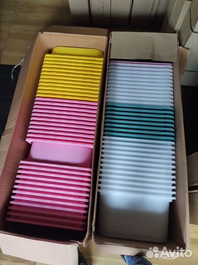 Контейнер для хранения игрушек Труфаст, набор