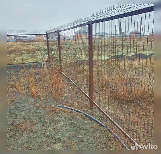 Забор из 3д сетки