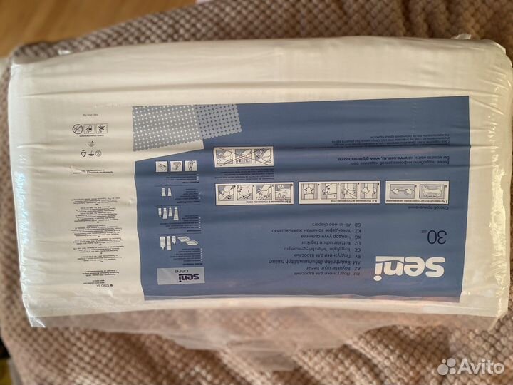 Подгузники для взрослых seni 3