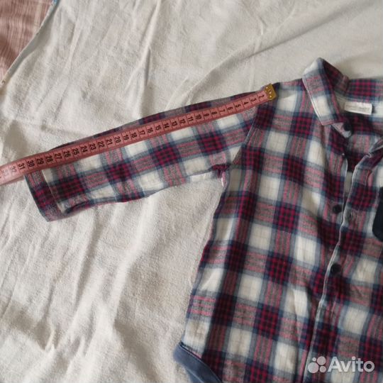 Боди рубашка next 80