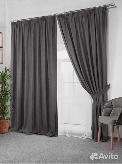 Готовые шторы Канвас